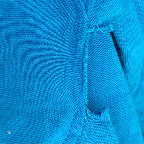 BILLABONG striped hoodie striped color blocked side and chest 100% cotton knit M - Picture 12 of 12